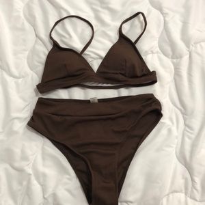 Brown bikini, great condition!